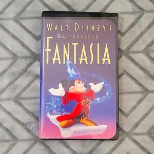 Vintage Disney Fantasia Masterpiece VHS